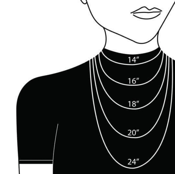 Sterling Silver CZ droplet necklace 18" 🆕 - Picture 8 of 8